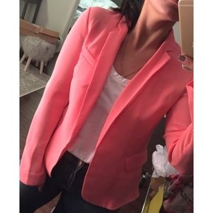 DVF pink blazer. Size 2